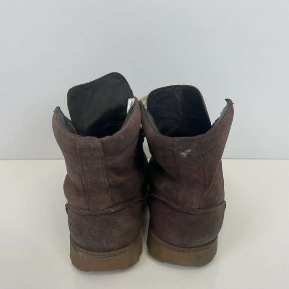 UGG Australia Fallbrook Oiled Leather Casual Chukka Boots Red Mens Size 11 main image 6